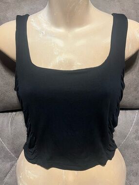 Final Touch Rayon Modal Crop Tank Top, Medium, BNWOT